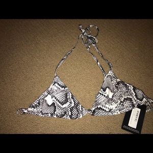 Pretty Little Thing Snake Skin Bikini Set